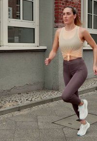 HOKA NOVAFLY RUN - Løpetights - smokey quartz