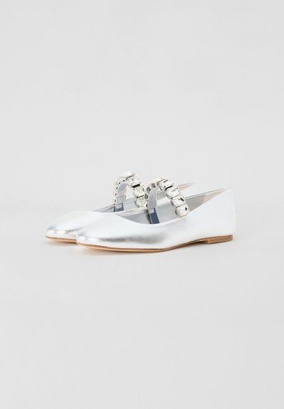 Casadei BALLET FLASH - Ballet pumps - argento