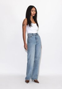 Dr.Denim ECHO HIGH STRAIGHT - Jeans Straight Leg - bay blue jay
