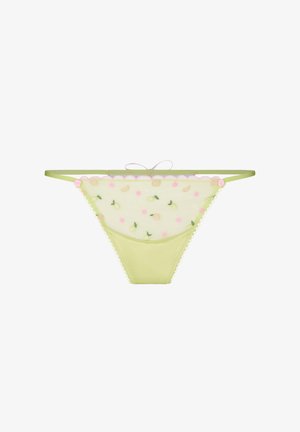 Hunkemöller, HUNKEMÖLLER HIGHLEG THONG HARRIET - String - green