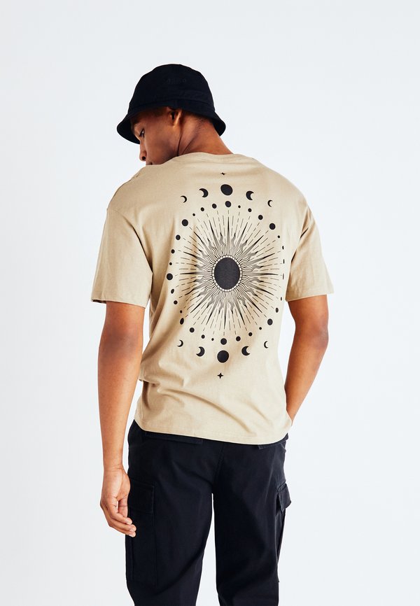 JORJUPITOR TEE CREW NECK - Print T-shirt - beige