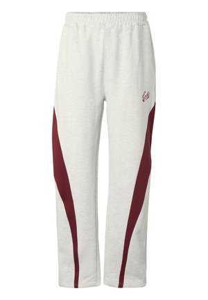 ecko unltd., ECKO UNLTD. STRUCTURE JOGGINGHOSEN - Tracksuit bottoms - lightgreymelange syrah