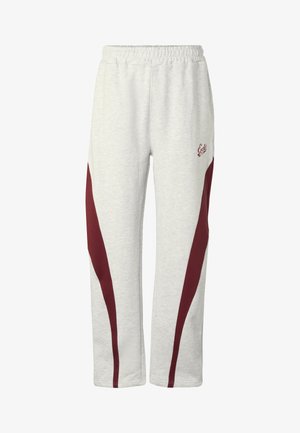 ecko unltd., ECKO UNLTD. STRUCTURE JOGGINGHOSEN - Jogginghose - lightgreymelange syrah