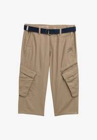 Sélectionné, beige mesh print