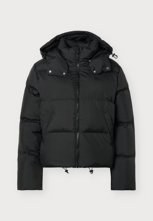 Lacoste, Пухено яке - black