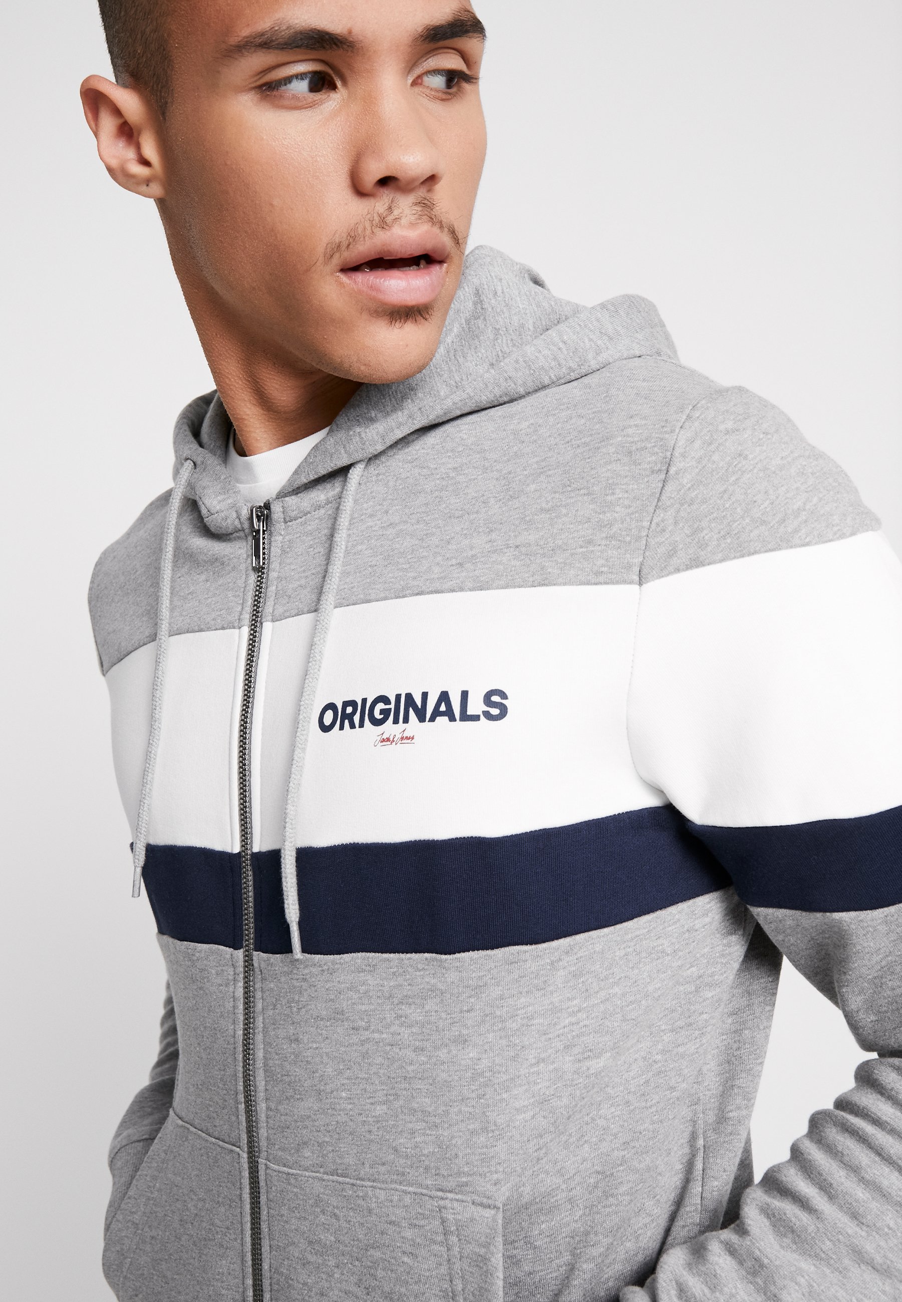 jack \u0026 jones hoodie rits shell coral - Repelsteeltje Kids