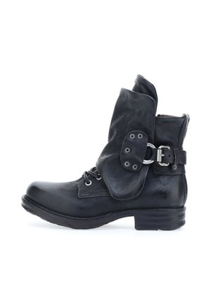 SIMON - Cowboy- / Bikerstövletter - black