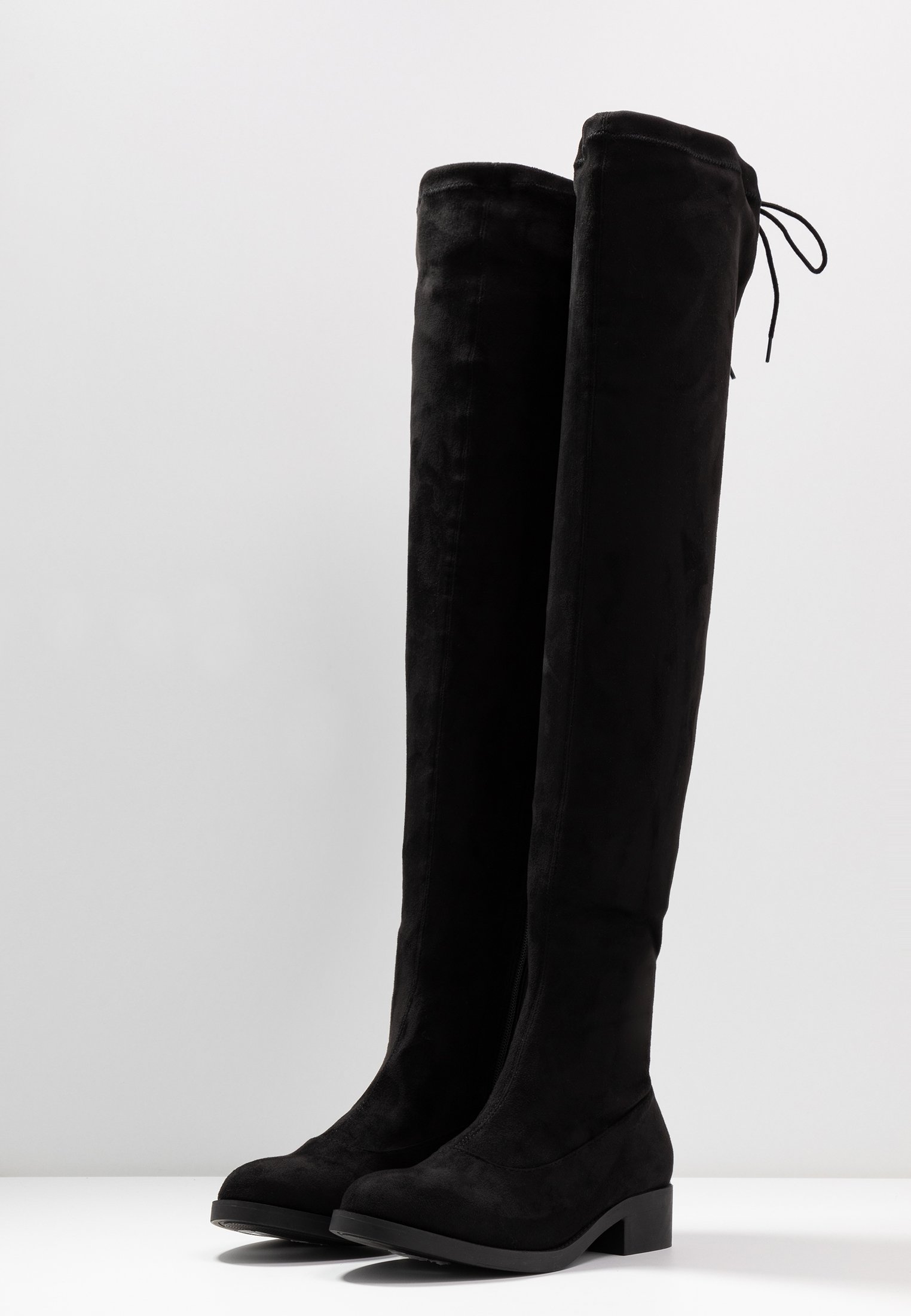 WIDE FIT OLIVIA OVER THE KNEE BOOT Overknee laarzen black WIDE FIT OLIVIA OVER THE KNEE BOOT Overknee laarzen black