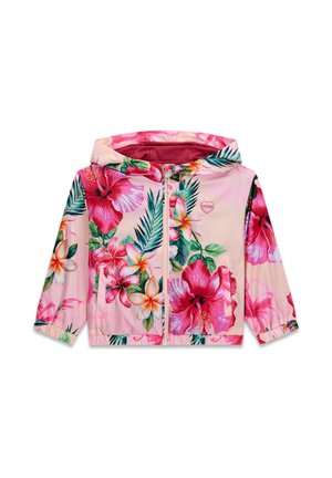 HOODED  - Regenjas - blumenmuster pink