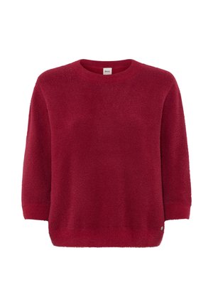 BRAX, STYLE NOEMI - Strickpullover - wine red