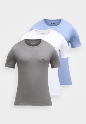 CLASSIC 3 PACK - Φανέλα - white/grey/light blue