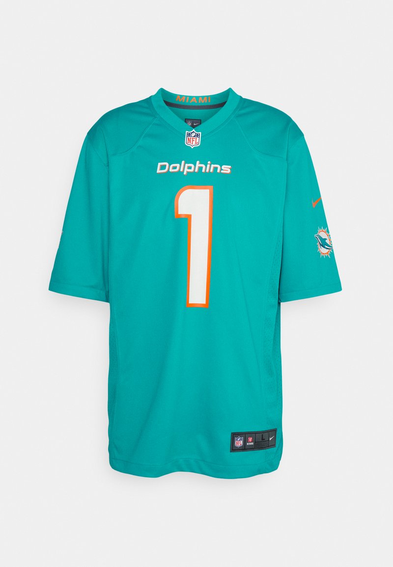 Nike Performance - NFL MIAMI DOLPHINS TAGOVAILOA NIKE GAME TEAM COLOUR UNISEX - Klubbkläder - turbo green, Förstora