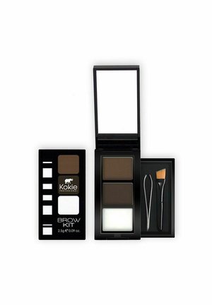 KOKIE EYEBROW KIT - DARK BRUNETTE - Sminkset - brown