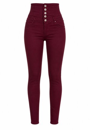 Elara, Jeans Skinny Fit - rot