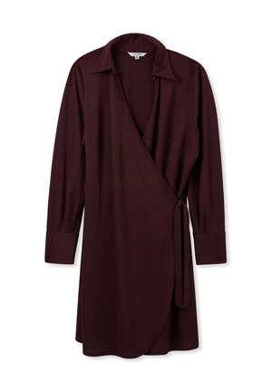 Terranova CON NODO LATERALE - Vestito casual - bordeaux scuro