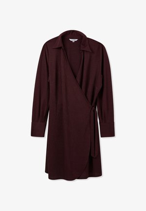 Terranova CON NODO LATERALE - Vestito casual - bordeaux scuro