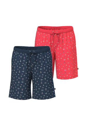 PYJAMA-SHORTS, 2ER-PACK - Pantaloni del pigiama - midnight blue
