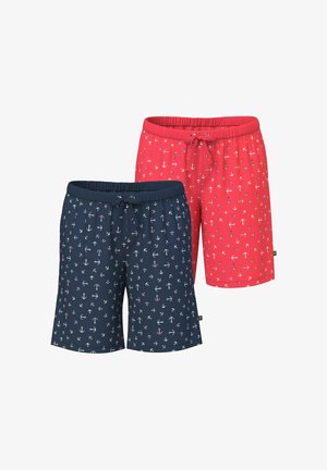 PYJAMA-SHORTS, 2ER-PACK - Pantalón de pijama - midnight blue