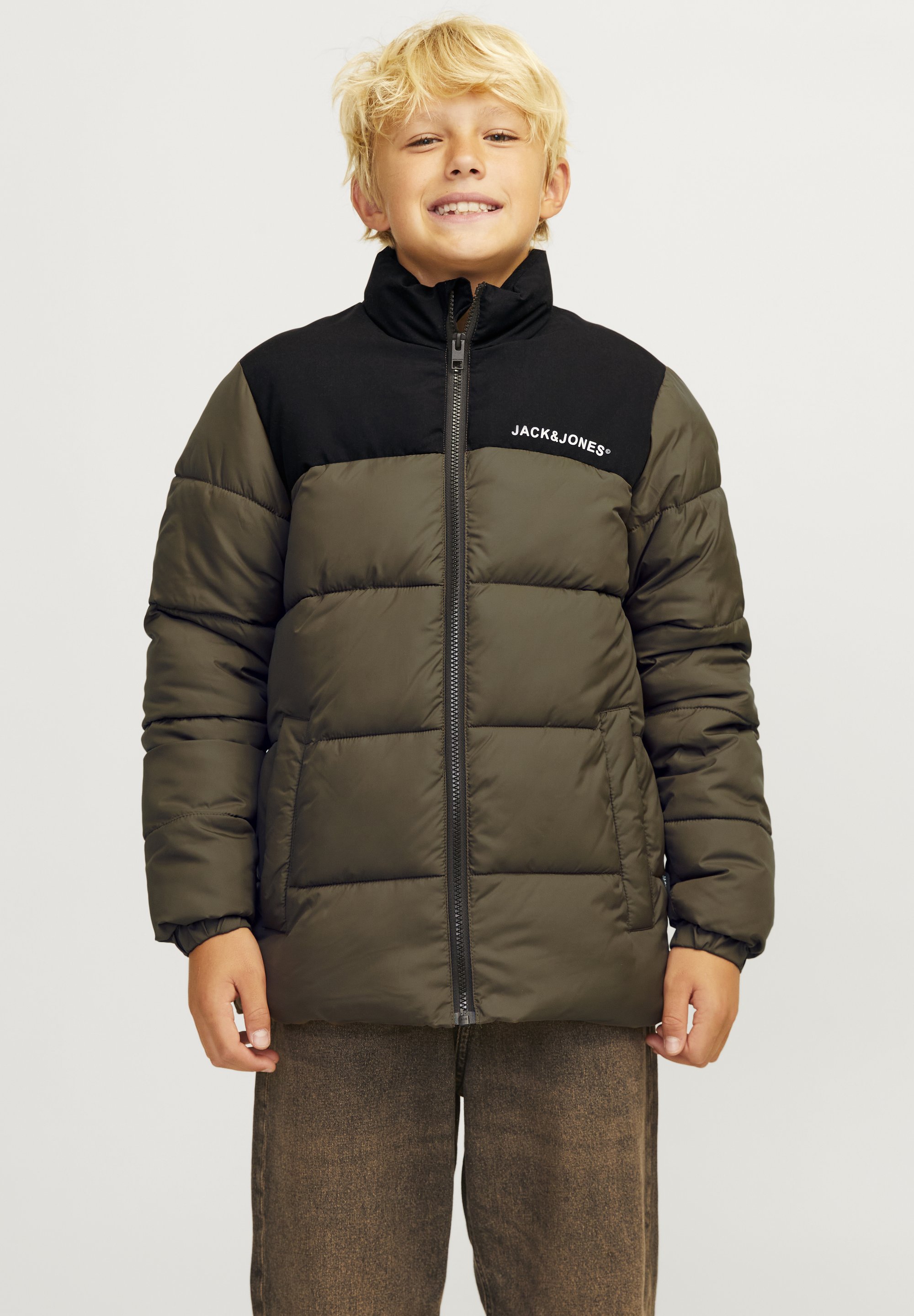 Jack Jones Junior PUFFER Regenjacke wasserabweisende Jacke