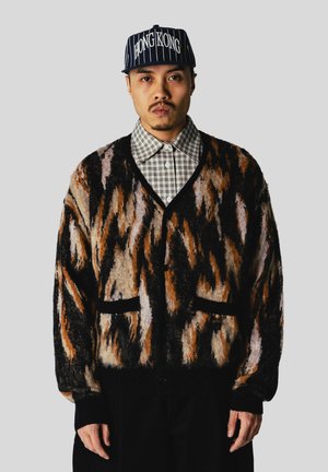 Woodbird, WBONI MULTI CARDIGAN - Gilet - sand-black