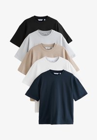 Selected, black white stone navy grey