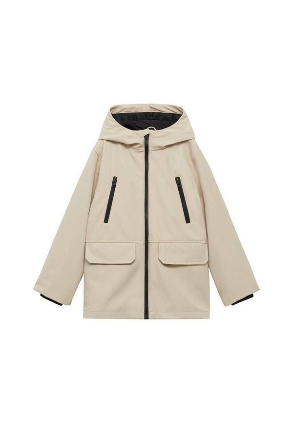 Regenjacke / wasserabweisende Jacke - sand