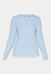 STRETCH C NECK - Džemper - dove blue