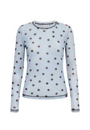 Nümph, NUSINE MESH BLOUSE - Blouse - floaty blue
