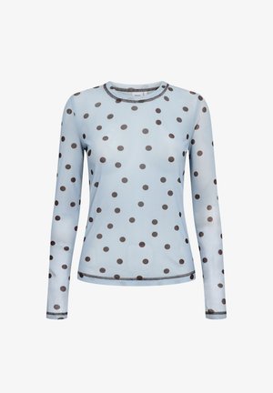 Nümph, NUSINE MESH BLOUSE - Camicetta - floaty blue