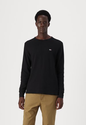 SLIM TEE - Long sleeved top - black