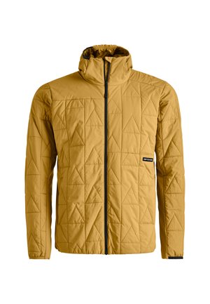 RAVINE METAWOOL 90 - Daunenjacke - mustard yellow
