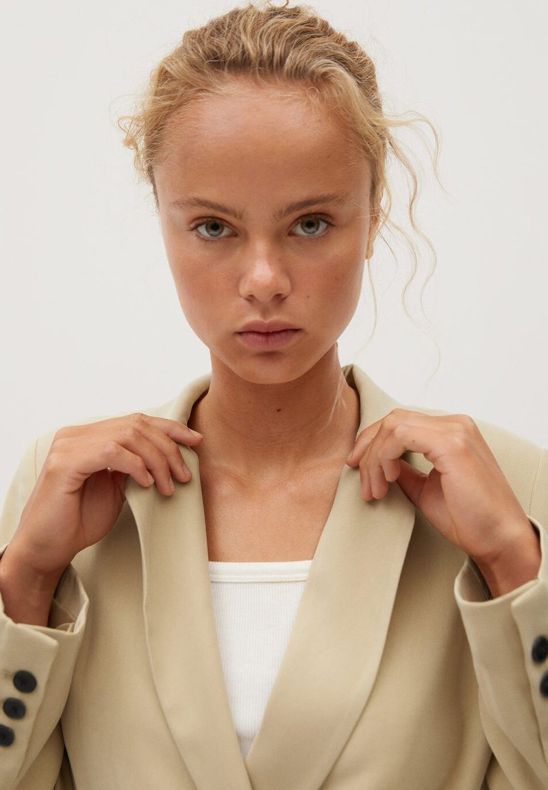 Mango Tenzi Blazer Beige Zalando De