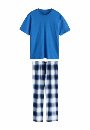 REGULAR FIT  MOTIONFLEX COSY SHORT SLEEVE SET  - Nachtwäsche Set - teal blue