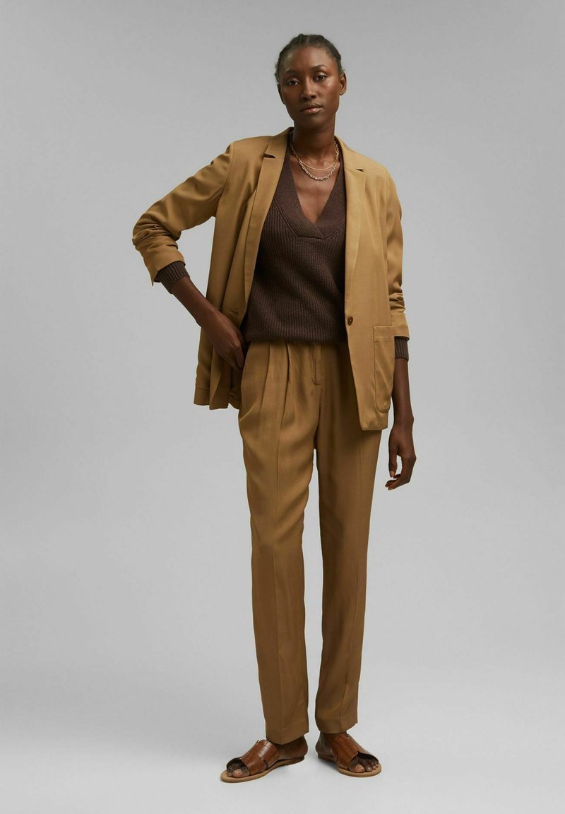 Damen Strickjacken | Esprit Collection Strickpullover dark brown/dunkelbraun - PG11608 Damen Strickjacken | Esprit Collection Strickpullover dark brown/dunkelbraun - PG11608