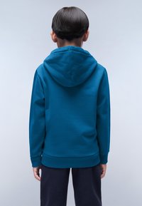 Napapijri CHAMOIS UNISEX - Pulover s kapuco - blue sapphire
