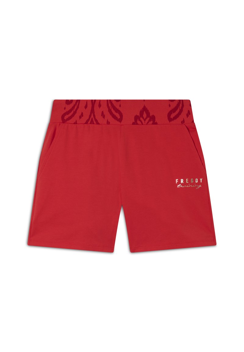 Freddy CON FASCIA - Pantalón corto de deporte - poppy red