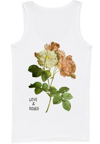 Mira Paris LOVE ROSES BACK - Top - white