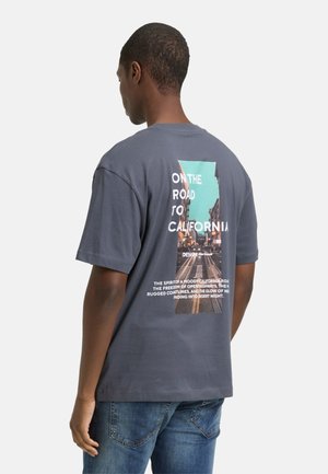 KURZARM - T-Shirt print - grau