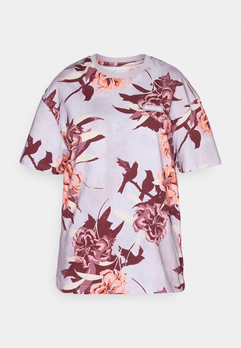 Columbia T-shirt print paars