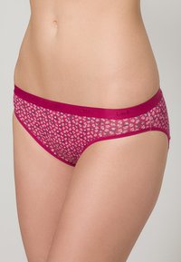 DIM POCKET BRIEF 3 PACK - Slip - lot rouge fraise