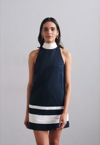 STAUD AHOY DRESS - Dnevna haljina - navy/ivory