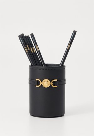 Versace PENCILS HOLDER WITH PENCILS MEDUSA 95 SET - Office accessory - black