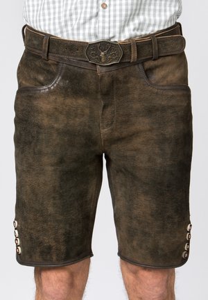 FRED - Lederhose - bison gespeckt