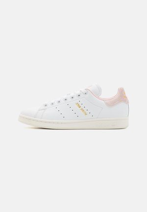 adidas Originals STAN SMITH - Sneakers basse - footwear white/gold metallic/sandy pink