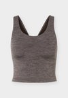 ALL ME MEDIUM SUPPORT BRA TANK - Μπλούζα - aurora coffee melange