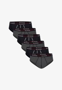 No seleccionado, red - dark combination