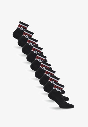 Fila, QUARTER 9 PACK - Chaussettes pour sneakers - black