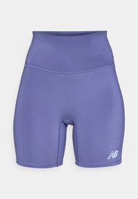 SCRIPT HIGH RISE SHORT - Retuusid - blue