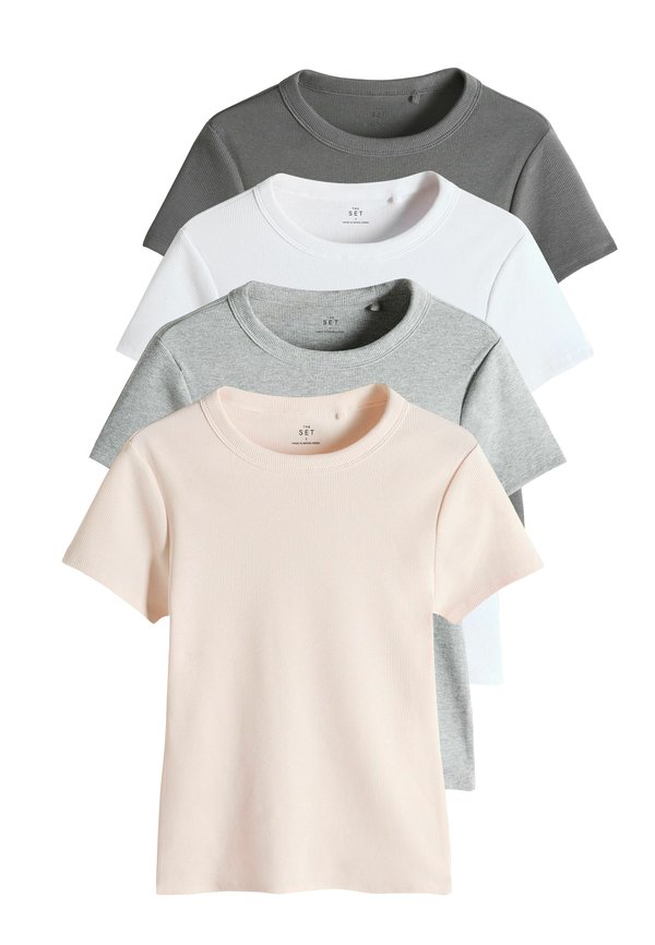 REGULAR FIT 4 PACK - T-Shirt basic
