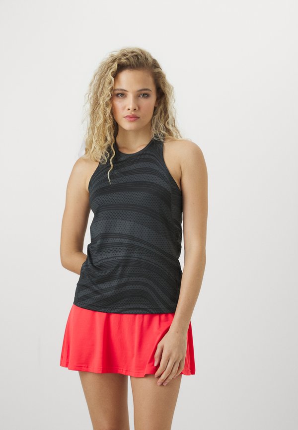 CLUB GRAPH TANK - Top - carbon